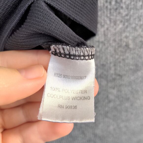 Port Authority Men's Dixie Chopper Polo Shirt Black 2XL Short Sleeve Polyester - Picture 10 of 13